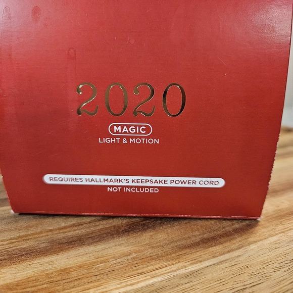 2020 Hallmark Angelic Candlelight Ornament w Light & Motion, Power Cord Required - Picture 7 of 7